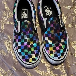 New Vans slide on sneakers